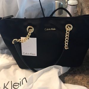 Calvin Klein black purse